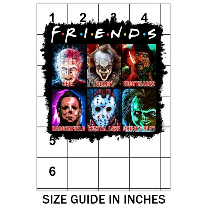 Halloween Friends 11 Sublimation