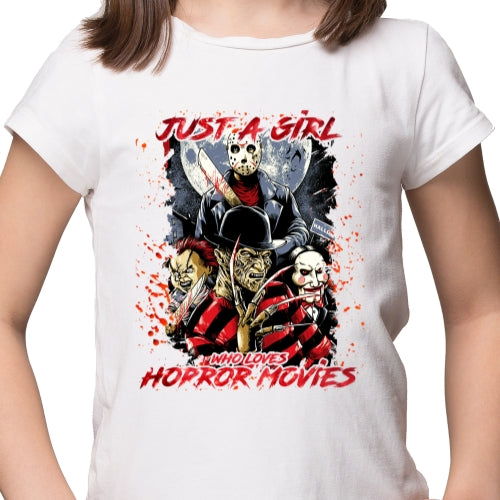 Just A Girl Who Loves Horror Movies 02 Sublimation