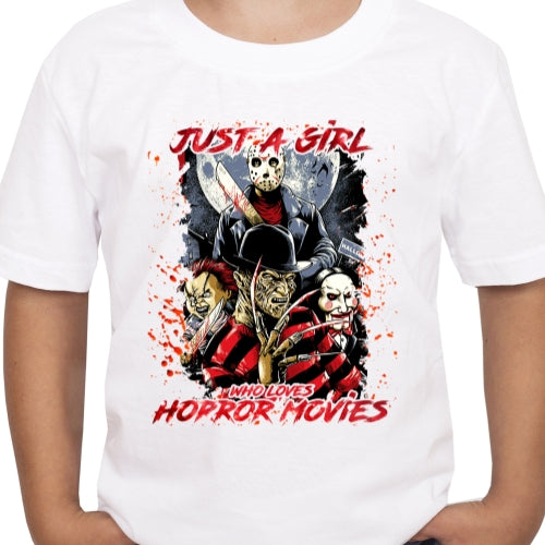 Just A Girl Who Loves Horror Movies 02 Sublimation