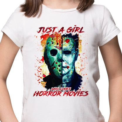 Just A Girl Who Loves Horror Movies 03 Sublimation