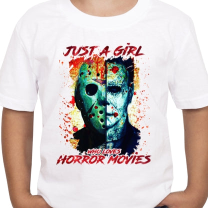 Just A Girl Who Loves Horror Movies 03 Sublimation