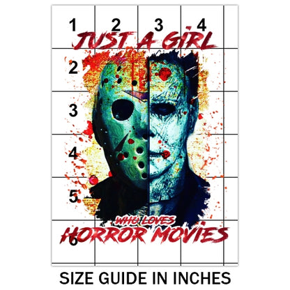 Just A Girl Who Loves Horror Movies 03 Sublimation