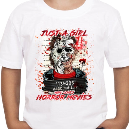 Just A Girl Who Loves Horror Movies 04 Sublimation