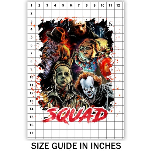 Horror Squad 02 Sublimation