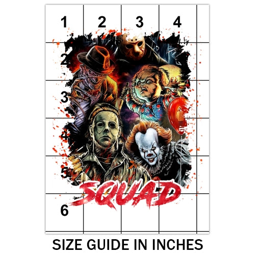 Horror Squad 02 Sublimation