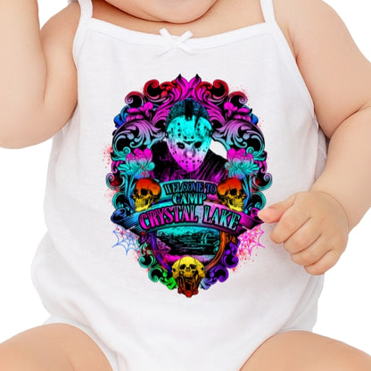 Colorful Camp Crystal Lake Sublimation