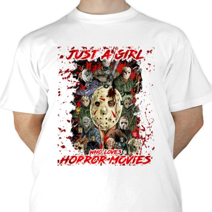 Just A Girl Who Loves Horror Movies 05 Sublimation