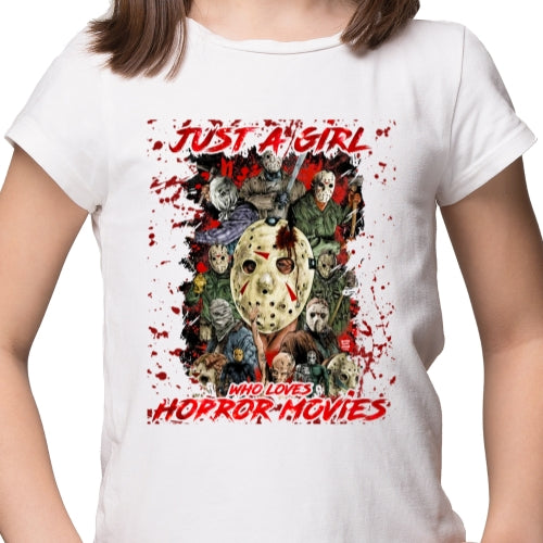 Just A Girl Who Loves Horror Movies 05 Sublimation