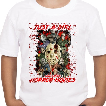 Just A Girl Who Loves Horror Movies 05 Sublimation