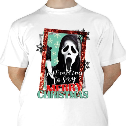 Just Calling To Say Merry Christmas Sublimation