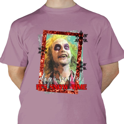 Dear Santa It's Snow Time DTF