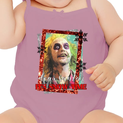 Dear Santa It's Snow Time DTF