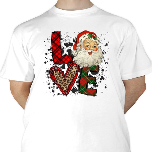 Love Santa Sublimation