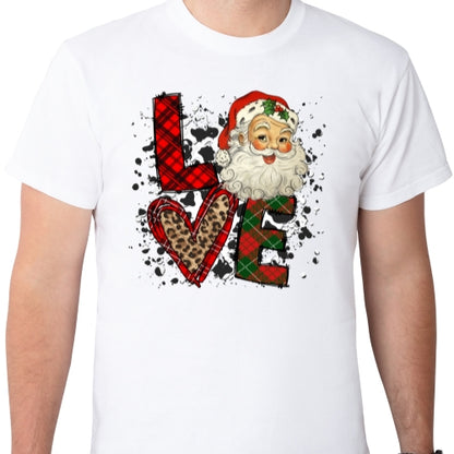 Love Santa Sublimation