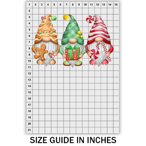 Christmas Candy Gnomes DTF