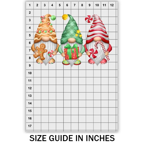 Christmas Candy Gnomes DTF