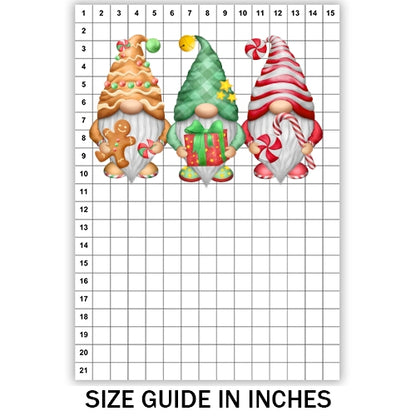 Christmas Candy Gnomes Sublimation