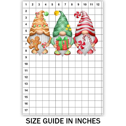 Christmas Candy Gnomes Sublimation