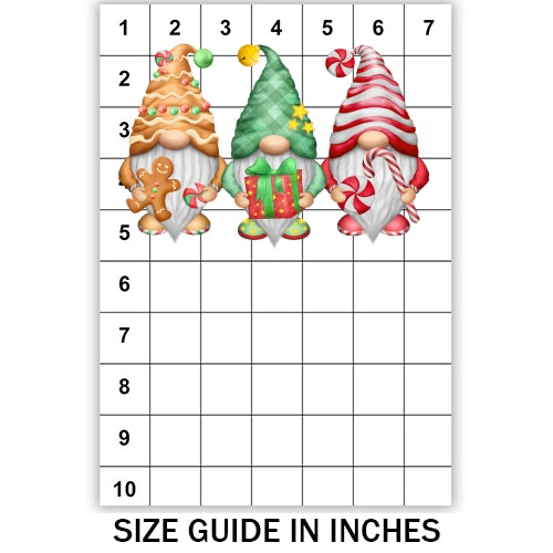 Christmas Candy Gnomes Sublimation