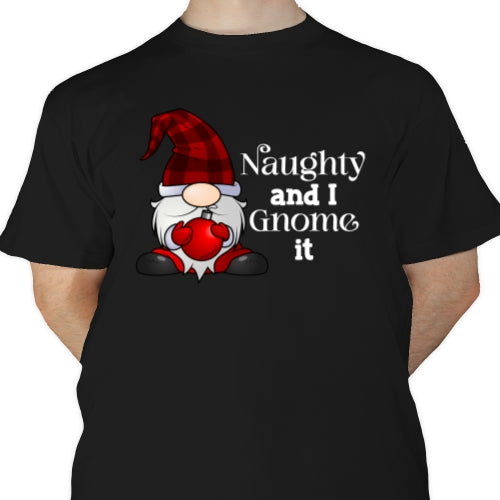 Naughty And I Gnome It DTF