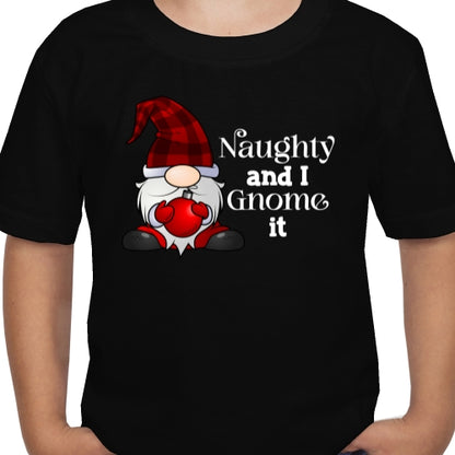 Naughty And I Gnome It DTF