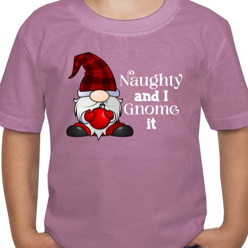 Naughty And I Gnome It DTF