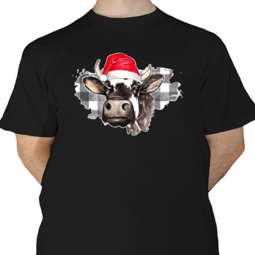 Christmas Cow DTF