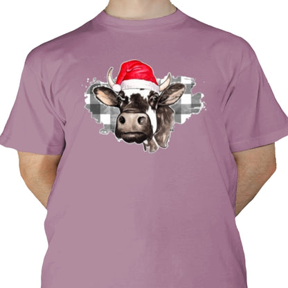 Christmas Cow DTF