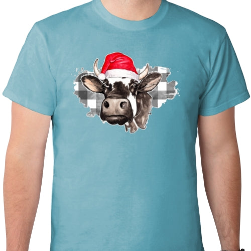 Christmas Cow DTF