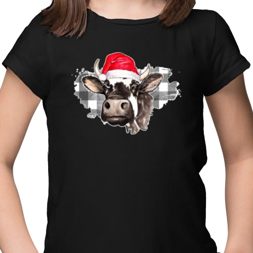 Christmas Cow DTF