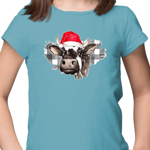 Christmas Cow DTF