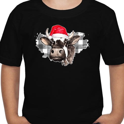 Christmas Cow DTF