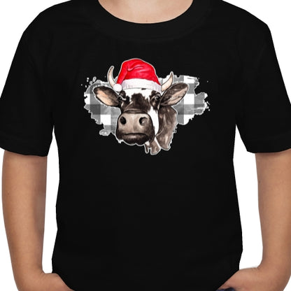 Christmas Cow DTF