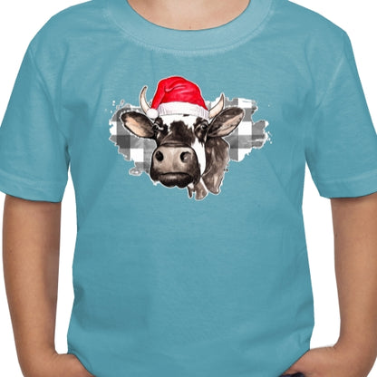 Christmas Cow DTF