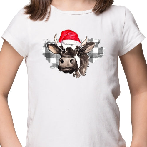 Christmas Cow Sublimation