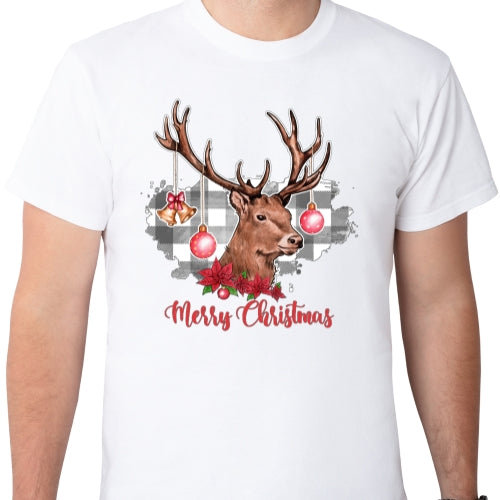 Merry Christmas Reindeer Sublimation