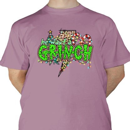 He Want A Grinch DTF