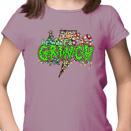 He Want A Grinch DTF