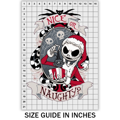 Naughty Or Nice DTF