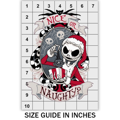 Naughty Or Nice DTF
