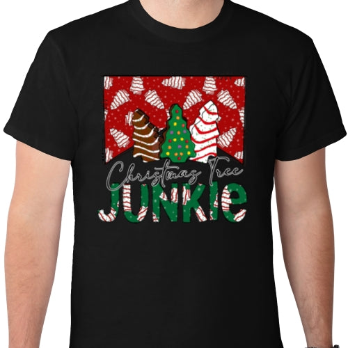 Christmas Tree Junkie DTF