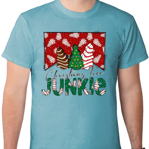 Christmas Tree Junkie DTF