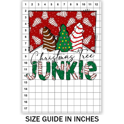 Christmas Tree Junkie Sublimation