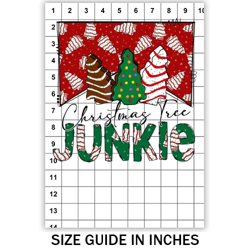 Christmas Tree Junkie Sublimation
