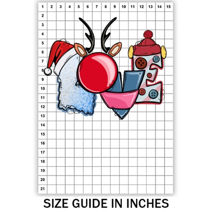 Rudolph Love Sublimation