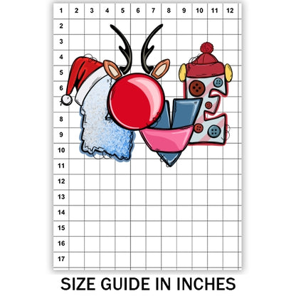 Rudolph Love Sublimation