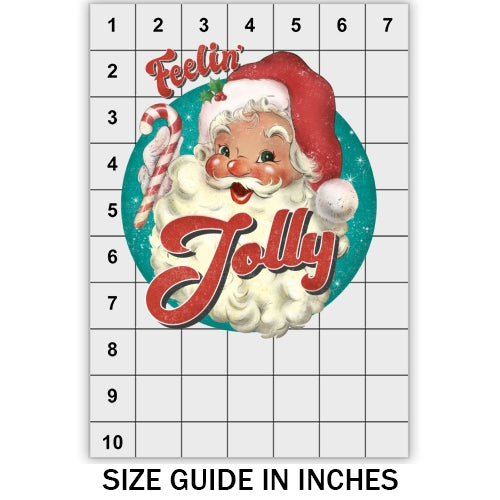 Vintage Santa DTF