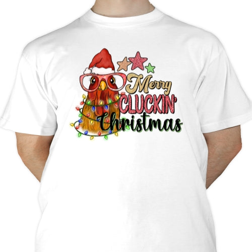 Merry Cluckin Christmas Sublimation