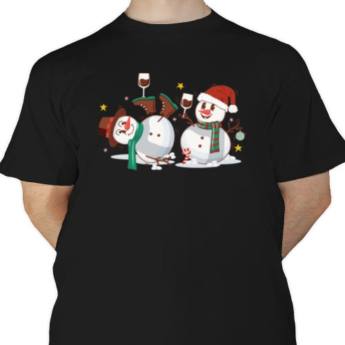 Tipsy Snowmen DTF