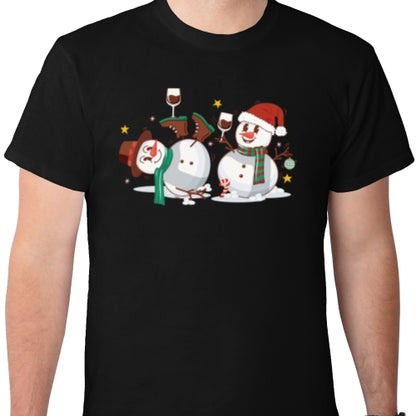 Tipsy Snowmen DTF